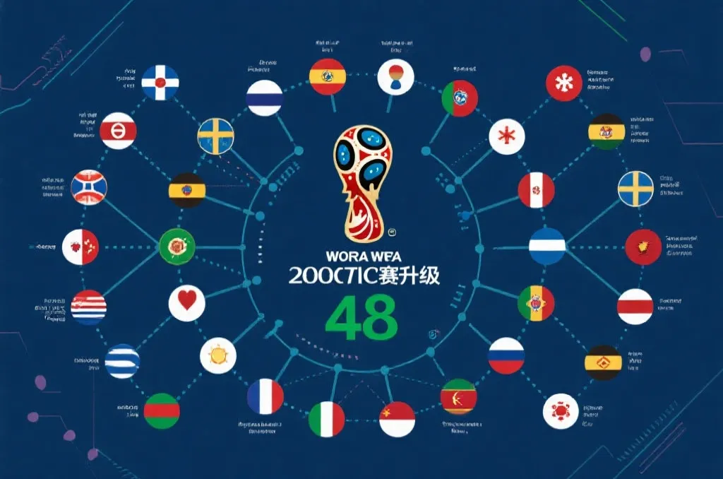 2026世界杯直播美加墨赛制全解析：48队时代来了，晋级之路到底有多刺激？